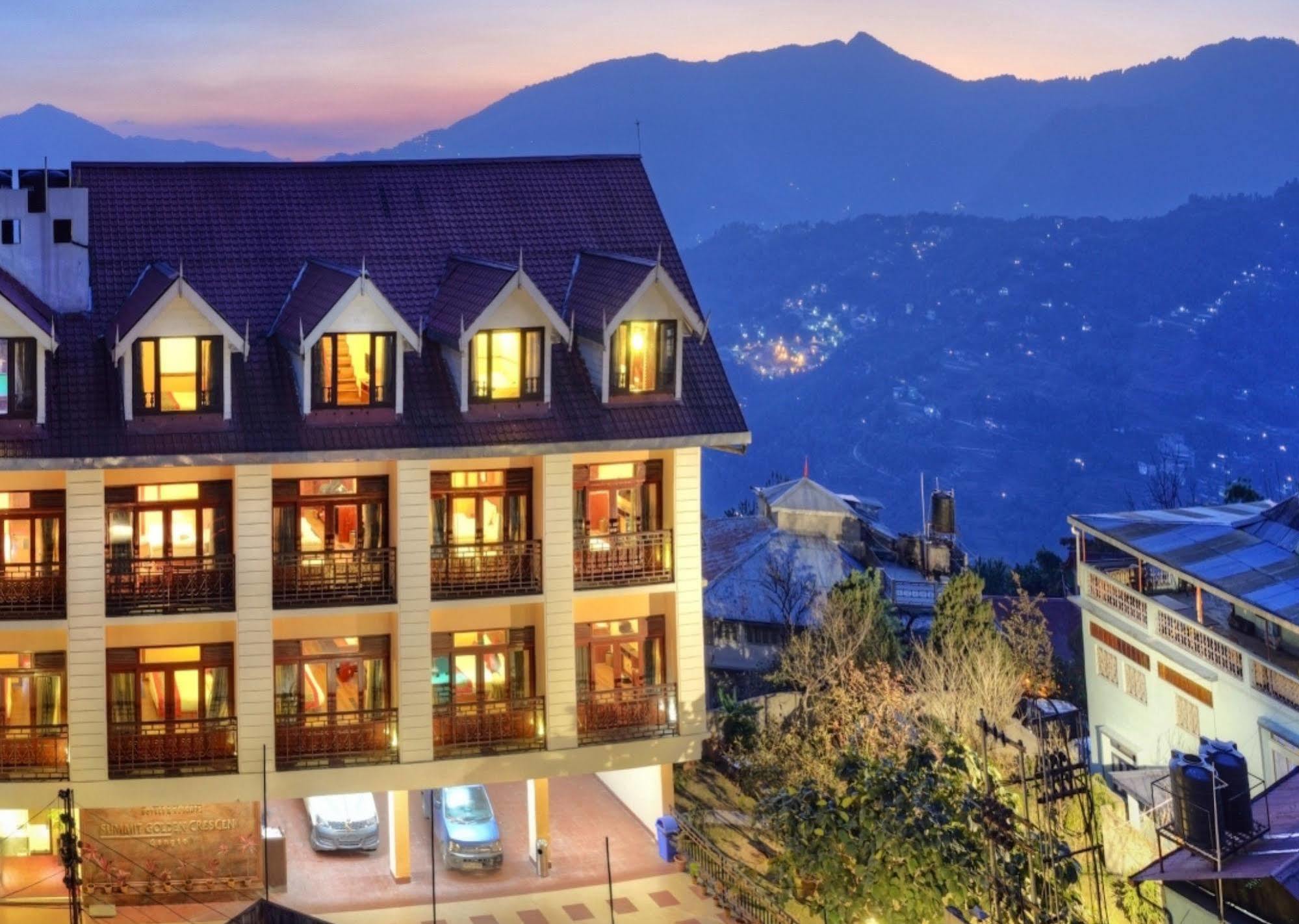 Golden Crescent Resort & Spa Gangtok Kültér fotó